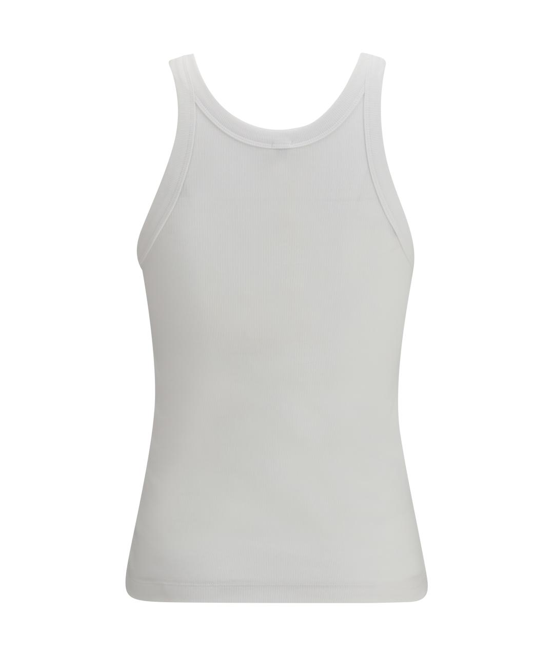 TOTEME Белая хлопковая майка, фото 2