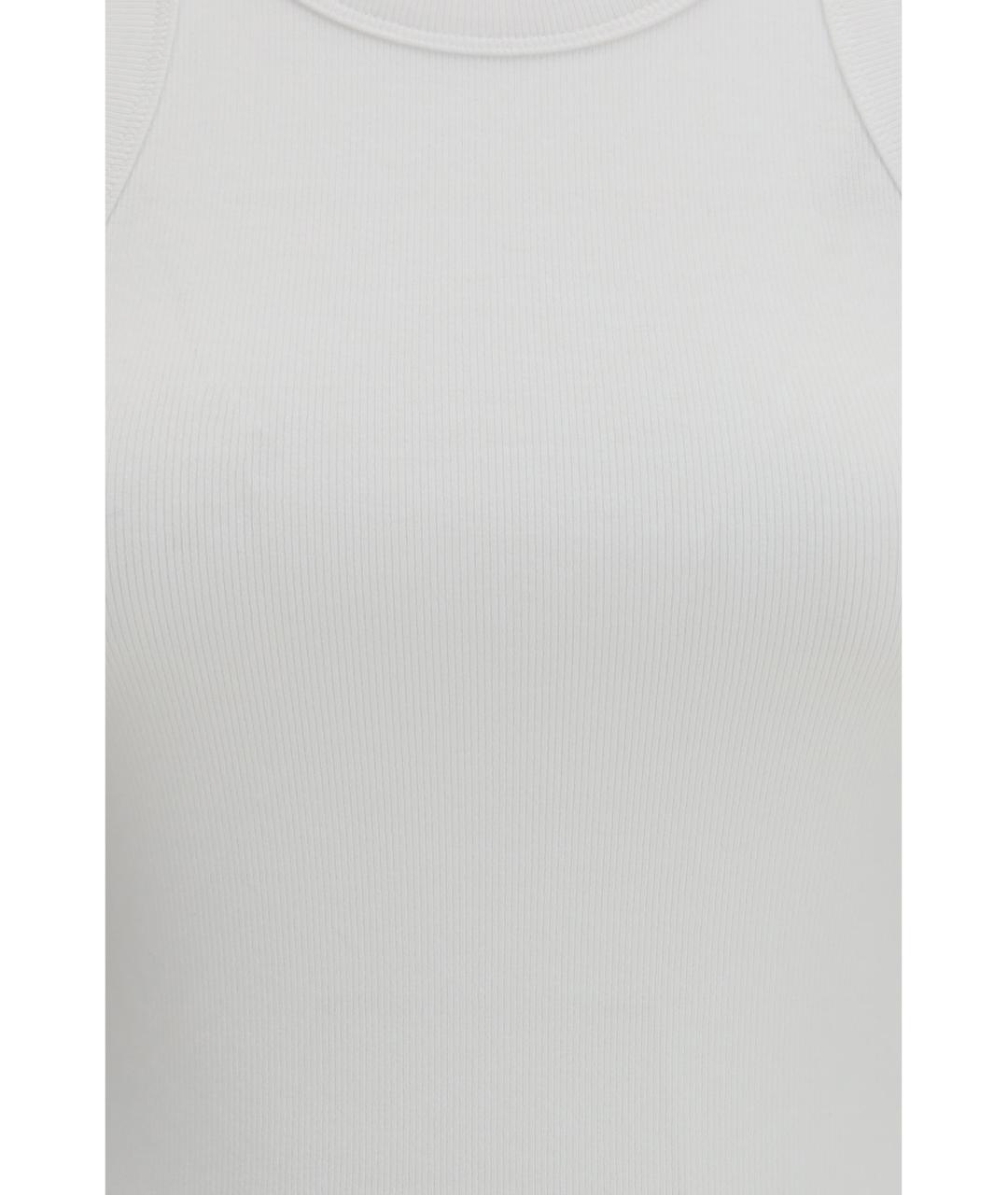TOTEME Белая хлопковая майка, фото 3