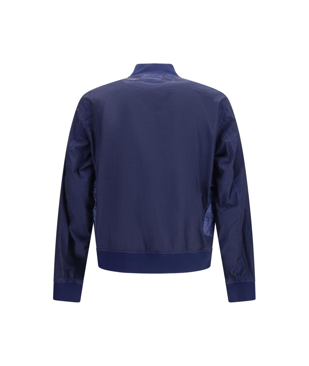 CP COMPANY Синяя полиамидовая куртка, фото 2