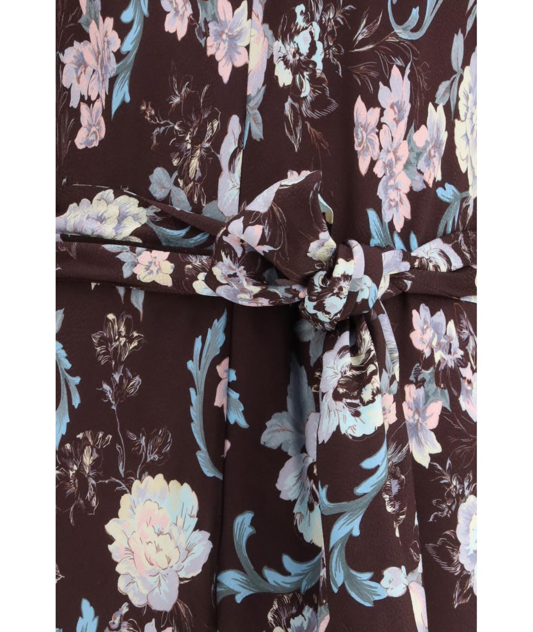 FORTE FORTE Мульти вискозное повседневное платье, фото 3