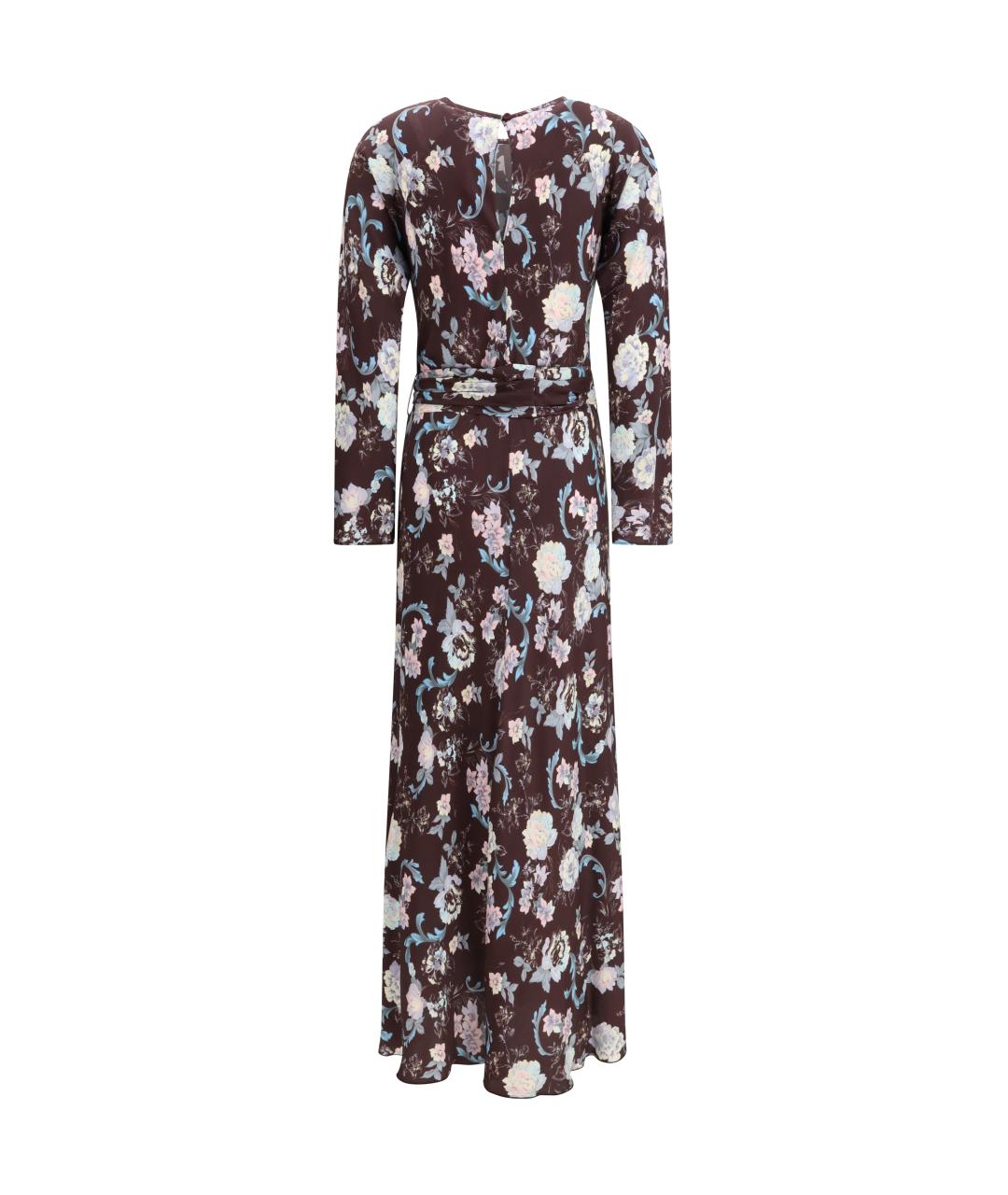 FORTE FORTE Мульти вискозное повседневное платье, фото 2