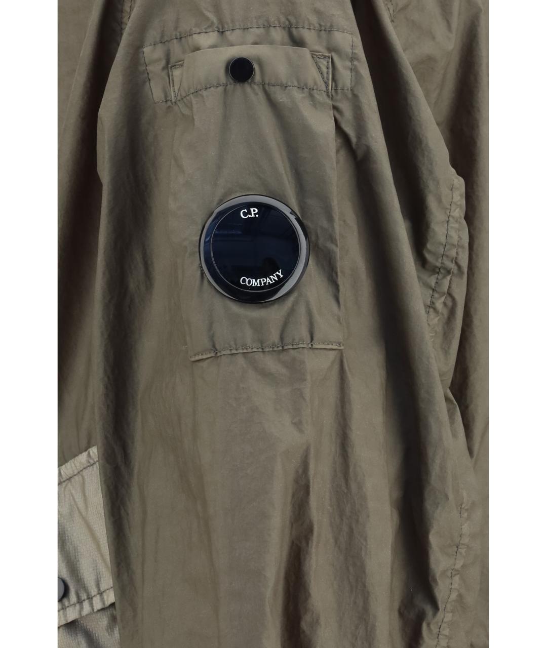 CP COMPANY Хаки полиамидовая куртка, фото 3