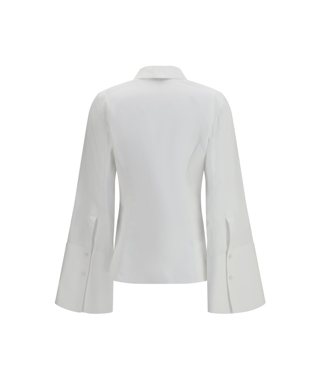 GABRIELA HEARST Белая хлопковая рубашка, фото 2