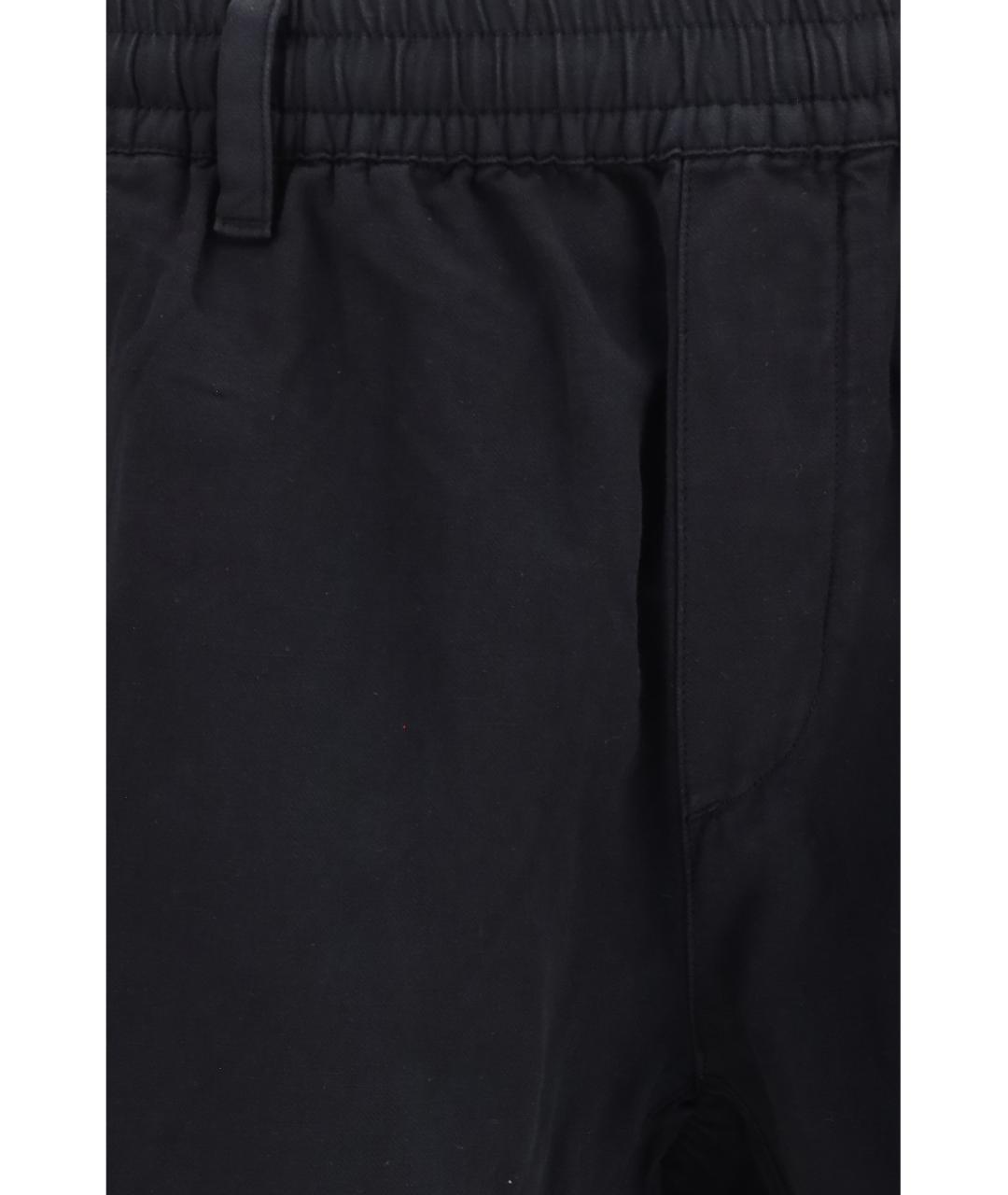 CP COMPANY Черные хлопковые повседневные брюки, фото 3