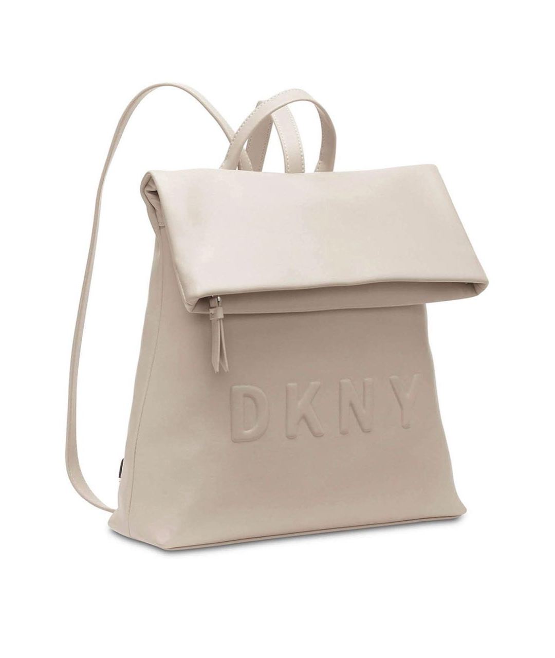 DKNY Бежевый рюкзак из искусственной кожи, фото 1