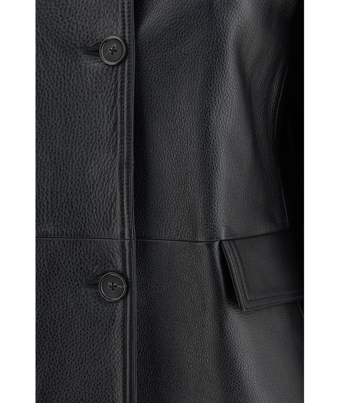 TOTEME Черная кожаная куртка, фото 3
