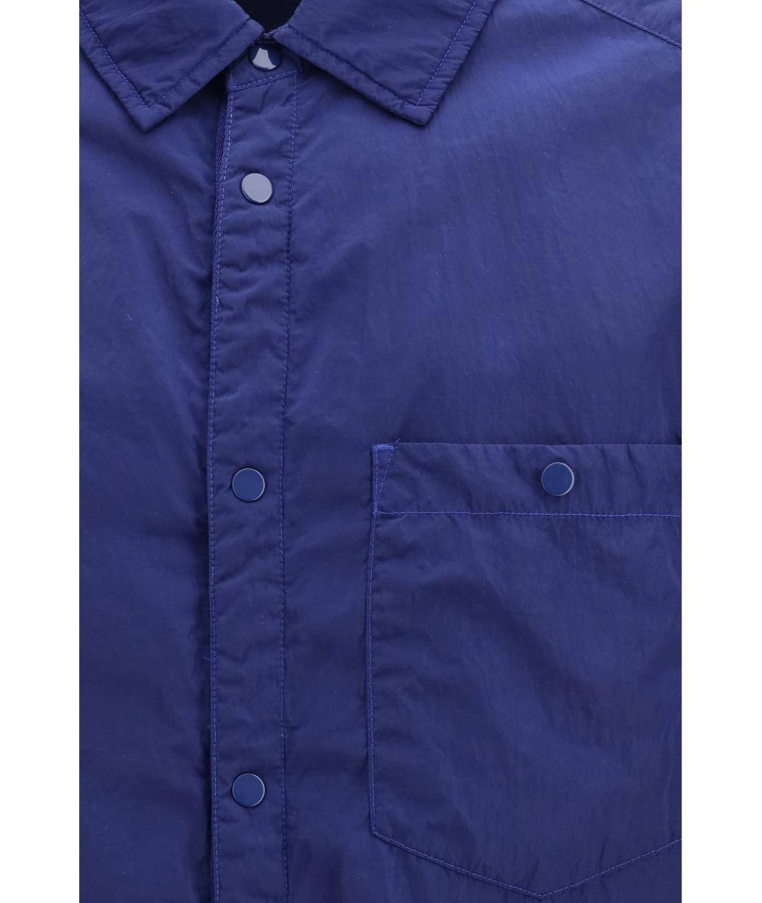 CP COMPANY Синяя полиамидовая куртка, фото 3