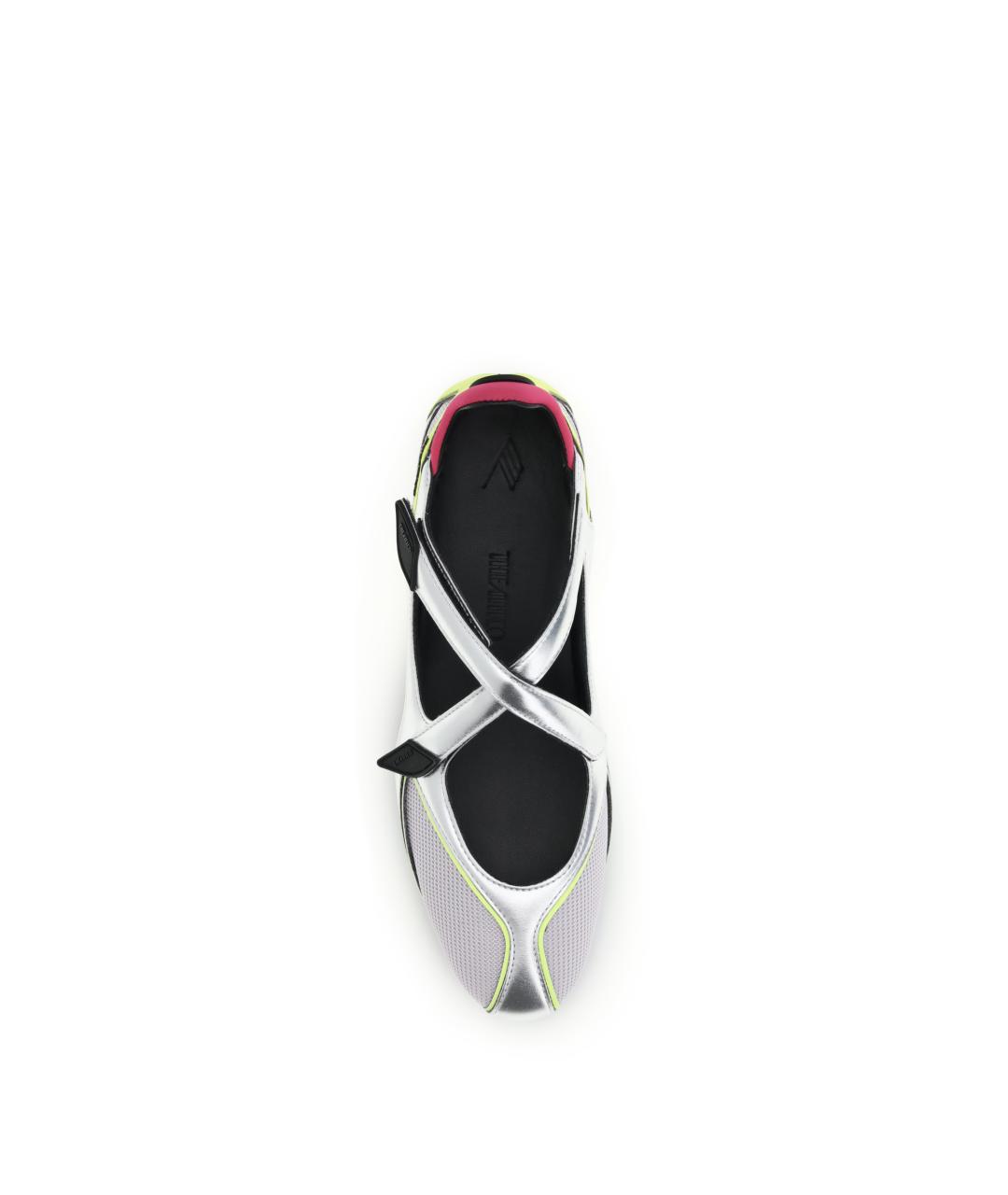 THE ATTICO Мульти синтетические балетки, фото 4