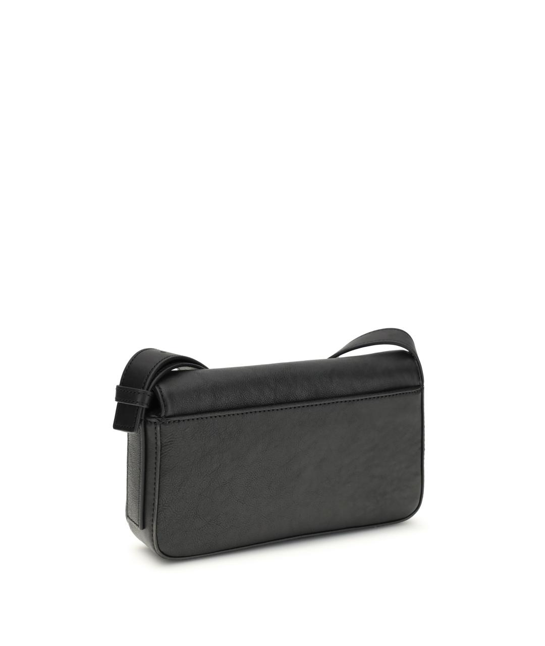 ALEXANDER WANG Черная кожаная сумка через плечо, фото 3