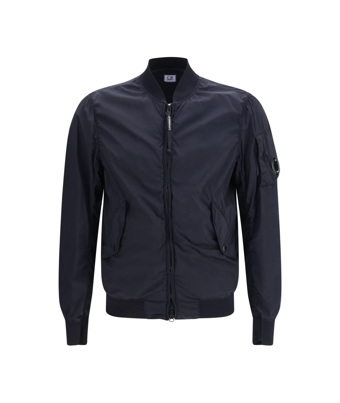 CP COMPANY Синяя полиамидовая куртка, фото 1