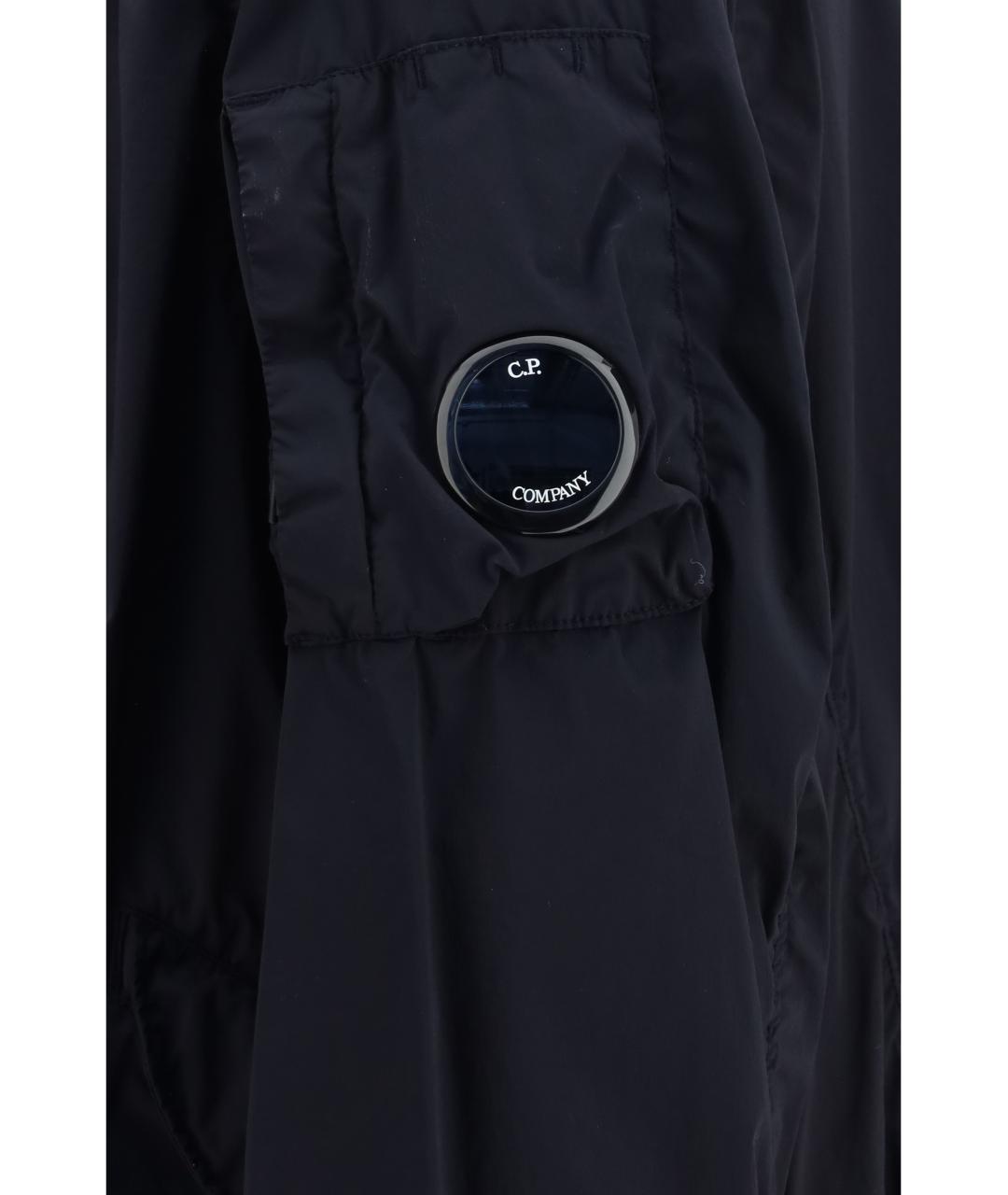 CP COMPANY Синяя полиамидовая куртка, фото 3