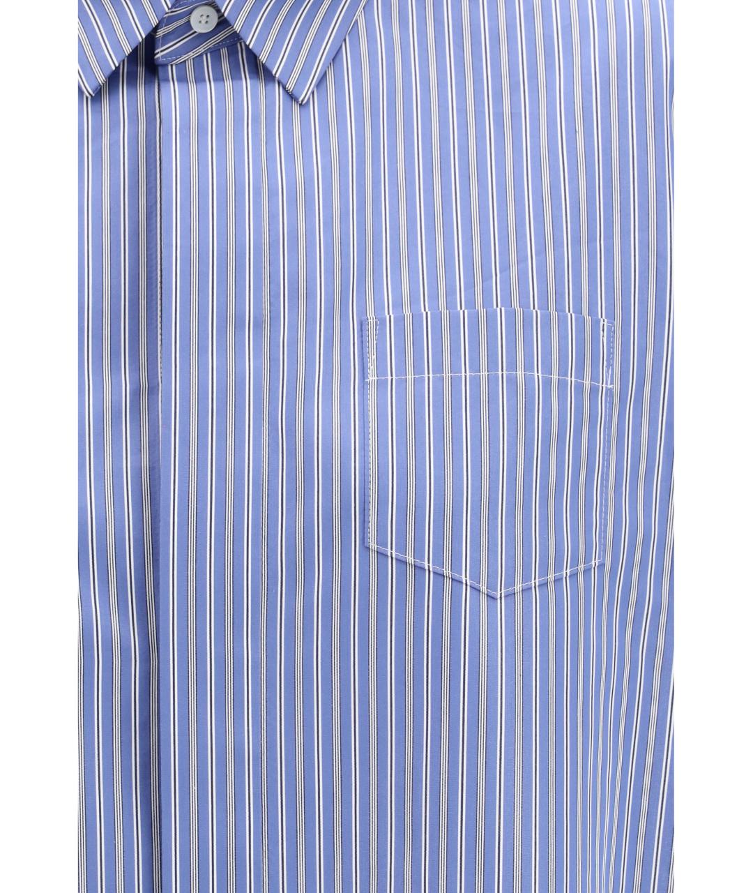 SACAI Синяя хлопковая рубашка, фото 3