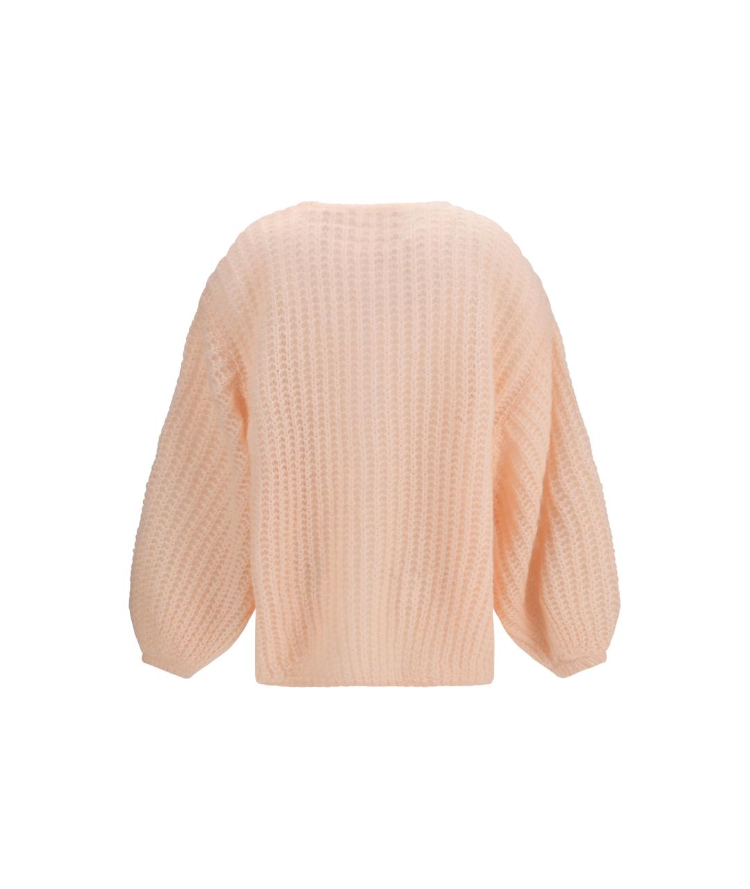 TOTEME Розовый шерстяной кардиган, фото 2