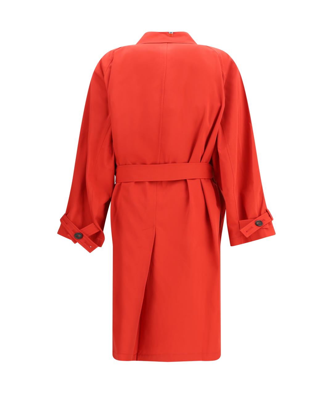 TOTEME Красный хлопковый тренч/плащ, фото 2