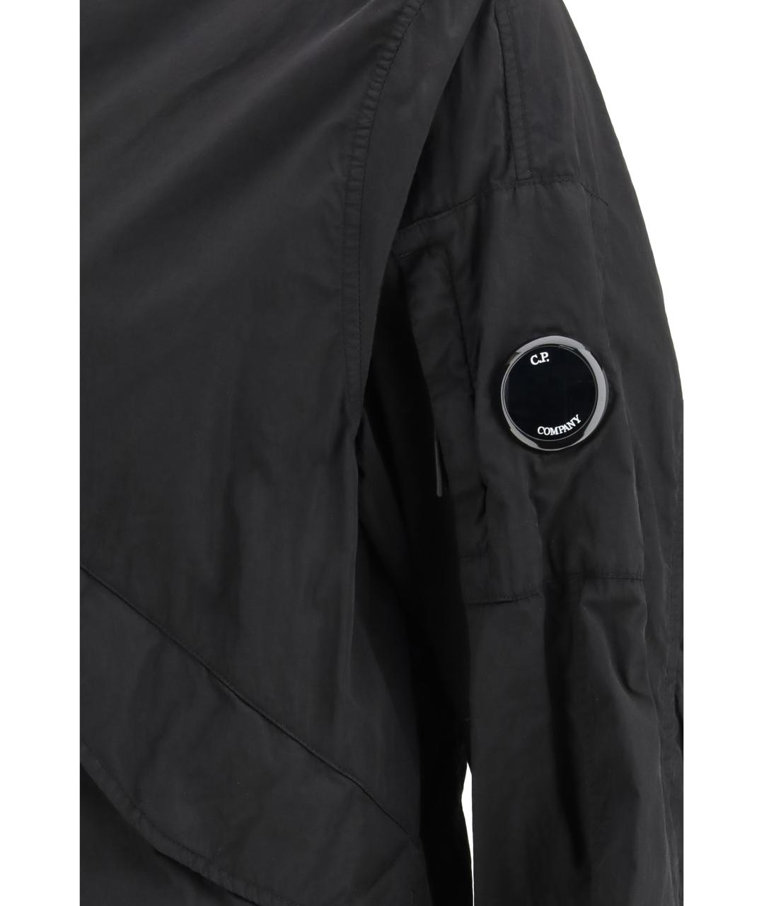 CP COMPANY Черная полиамидовая куртка, фото 3
