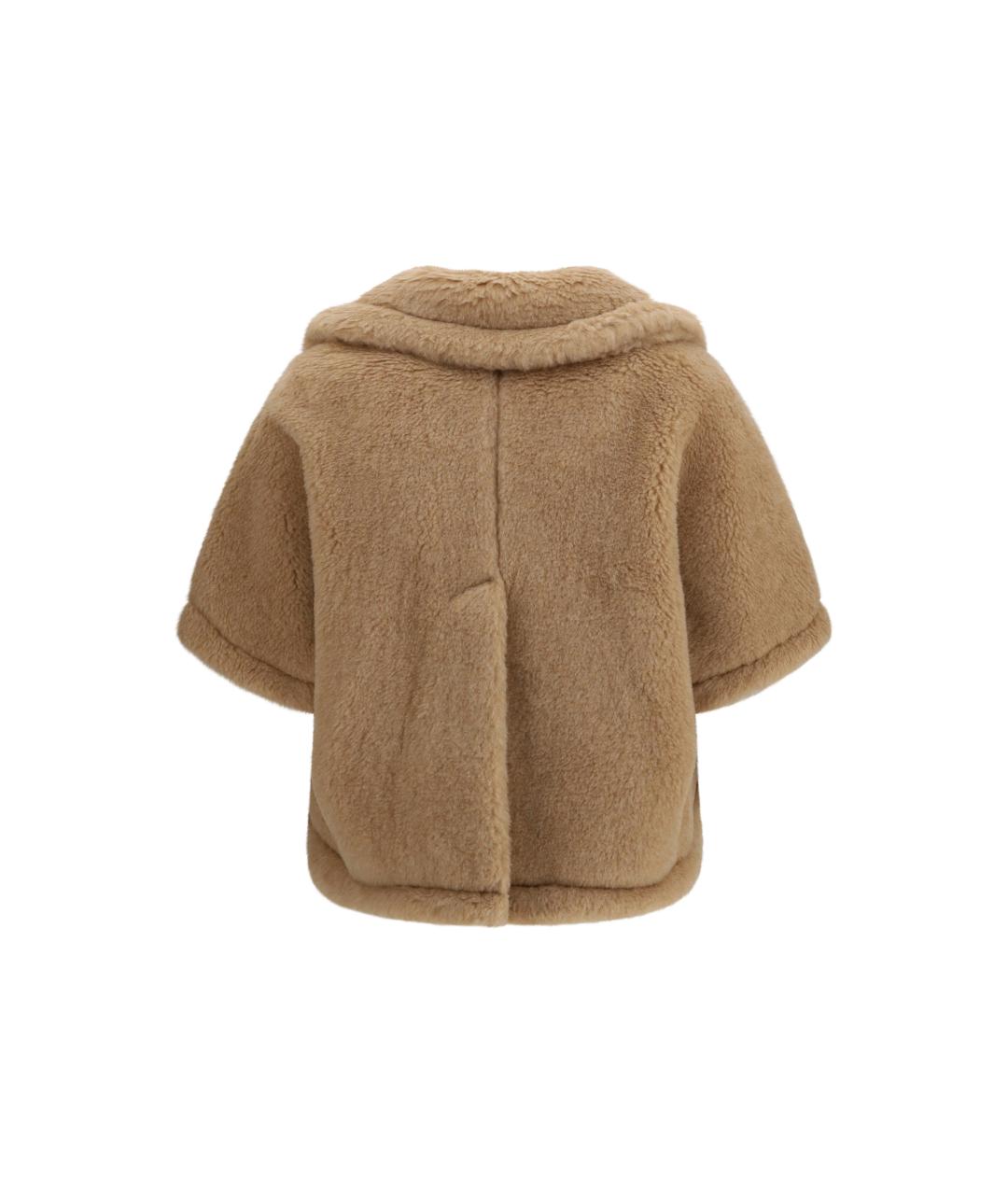 MAX MARA Бежевое шерстяное пальто, фото 2