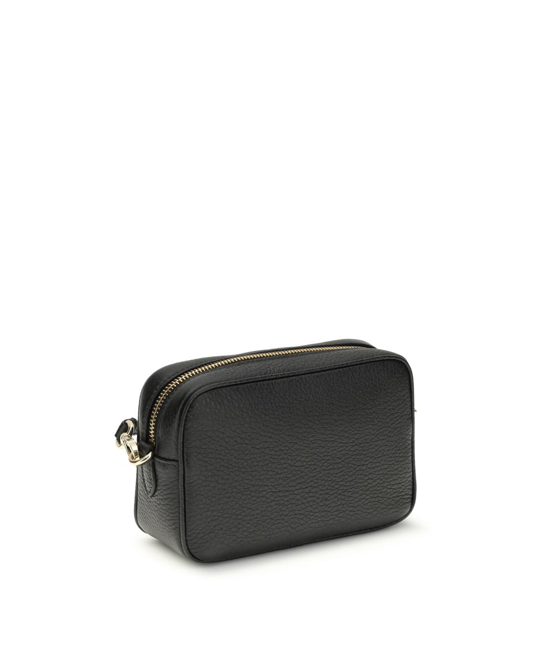 PRADA Черная кожаная сумка через плечо, фото 3