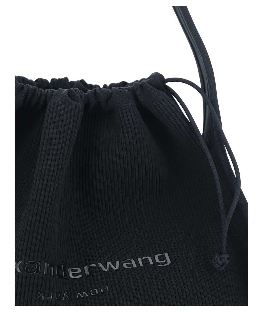 ALEXANDER WANG Черная сумка через плечо, фото 4