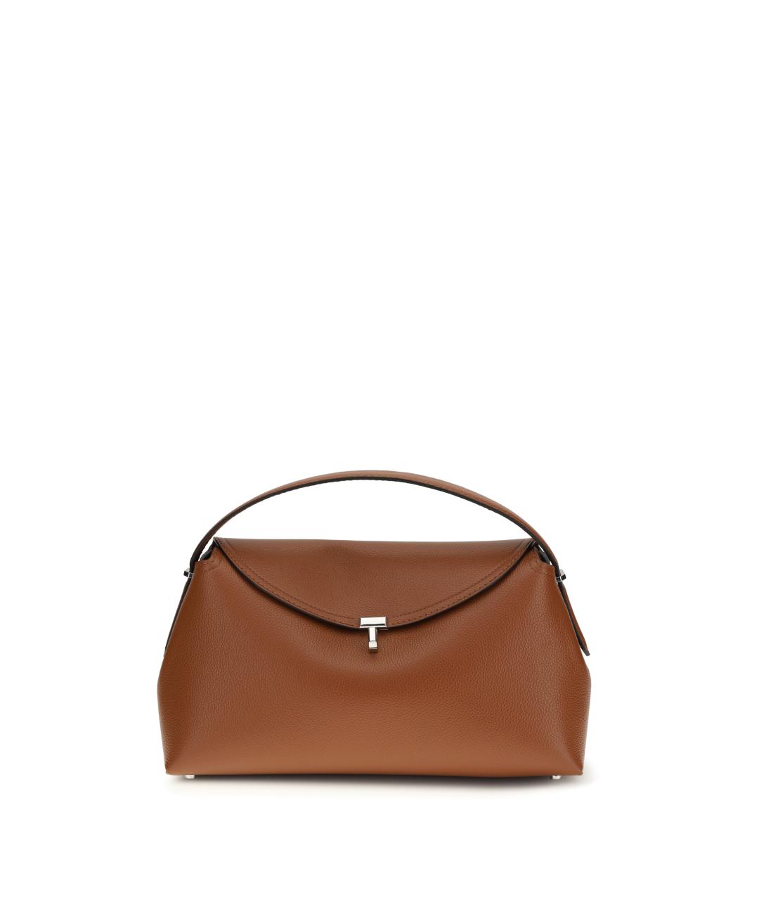 TOTEME Коричневая кожаная сумка через плечо, фото 1