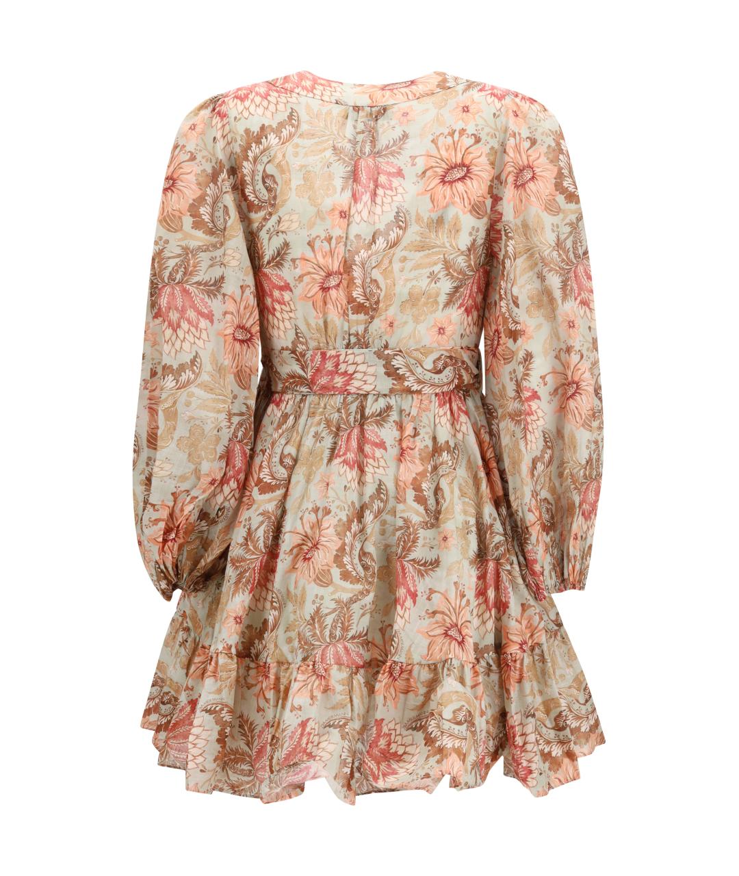 ZIMMERMANN Мульти хлопковое повседневное платье, фото 2