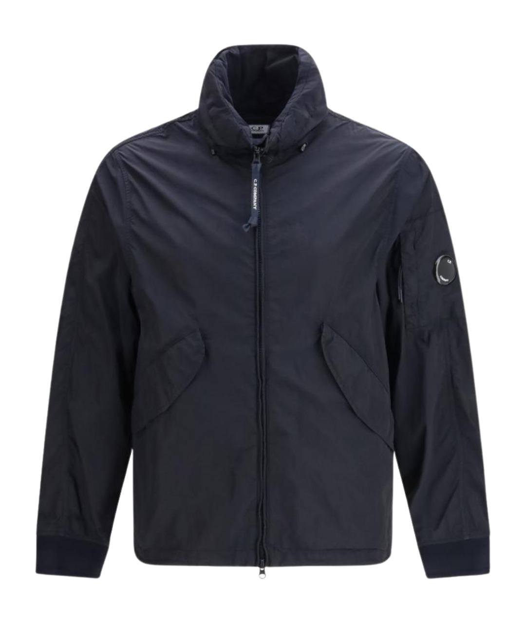 CP COMPANY Темно-синяя полиамидовая куртка, фото 1