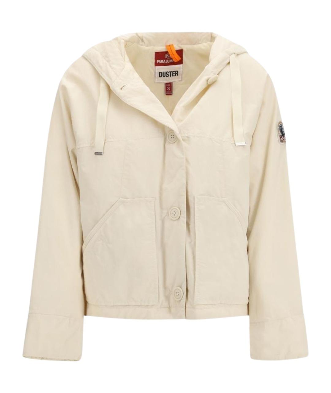 PARAJUMPERS Бежевая полиамидовая куртка, фото 1