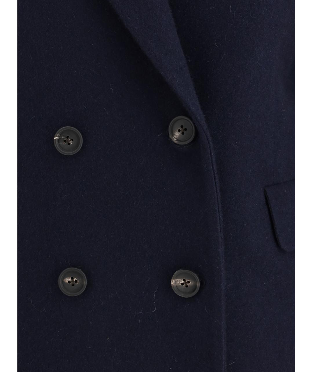 AFTERCOAT Синий кашемировый жакет/пиджак, фото 3