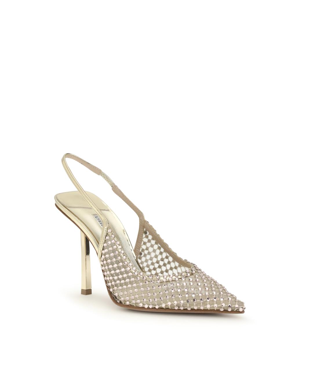 LE SILLA Золотые туфли, фото 2