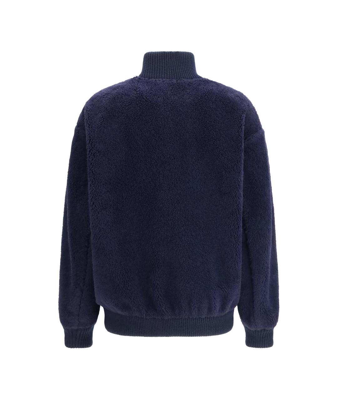 PRADA Темно-синяя полиамидовая куртка, фото 2