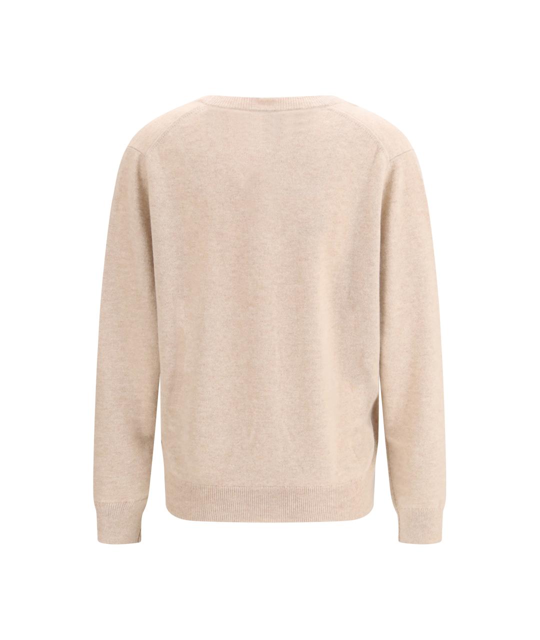 ALLUDE Бежевый кашемировый кардиган, фото 2