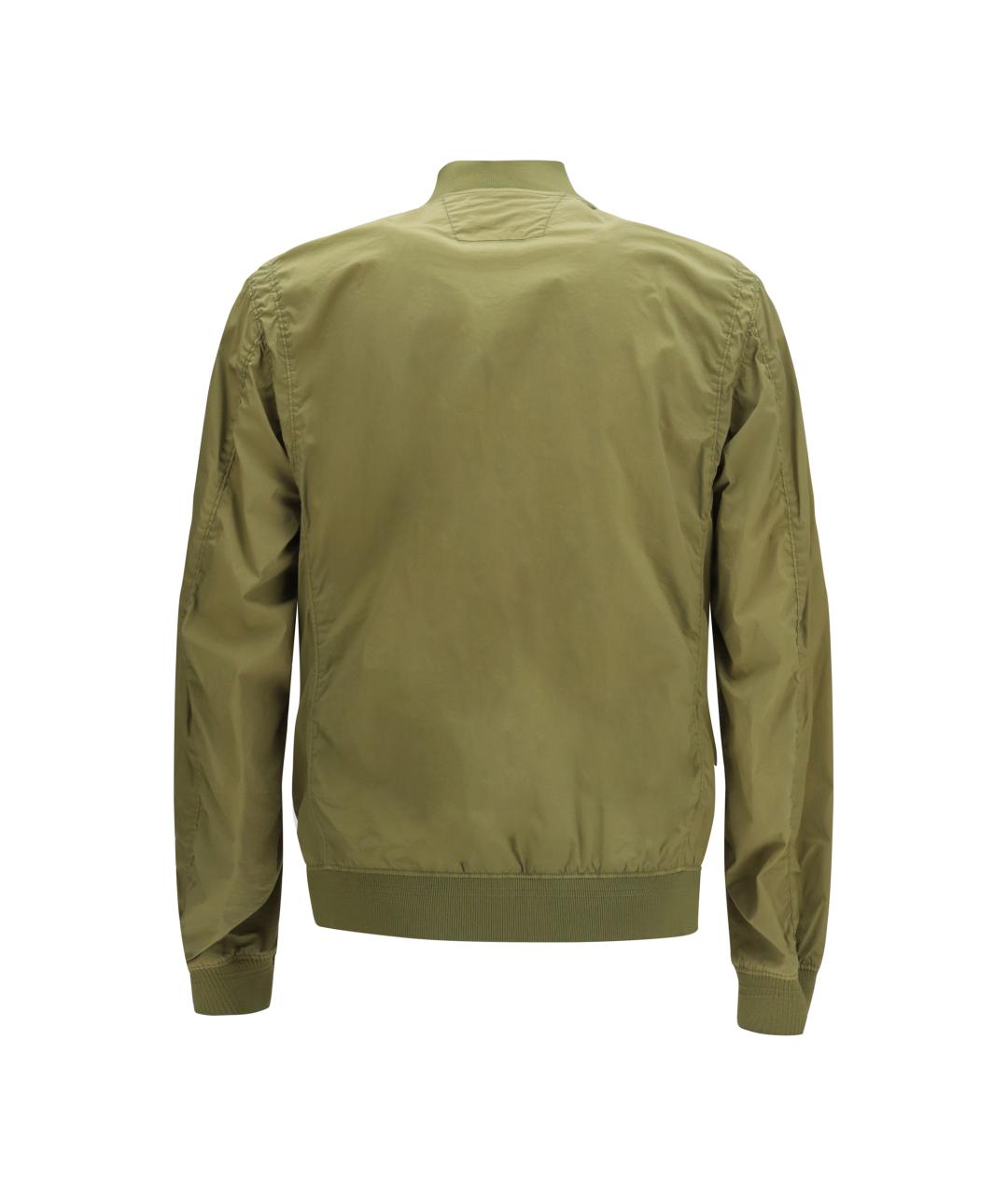 CP COMPANY Зеленая полиамидовая куртка, фото 2