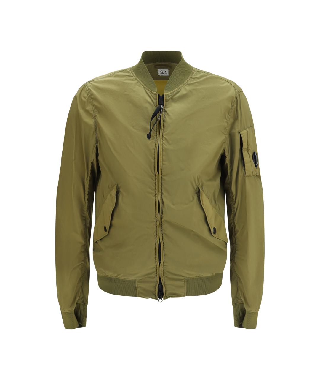 CP COMPANY Зеленая полиамидовая куртка, фото 1