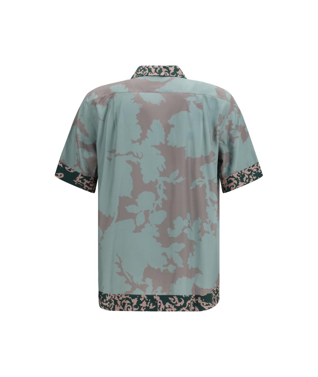 DRIES VAN NOTEN Зеленая кэжуал рубашка, фото 2