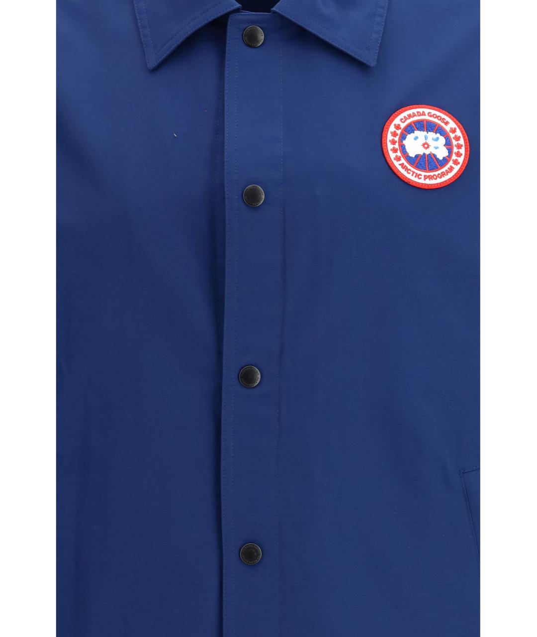 CANADA GOOSE Синяя хлопковая куртка, фото 3