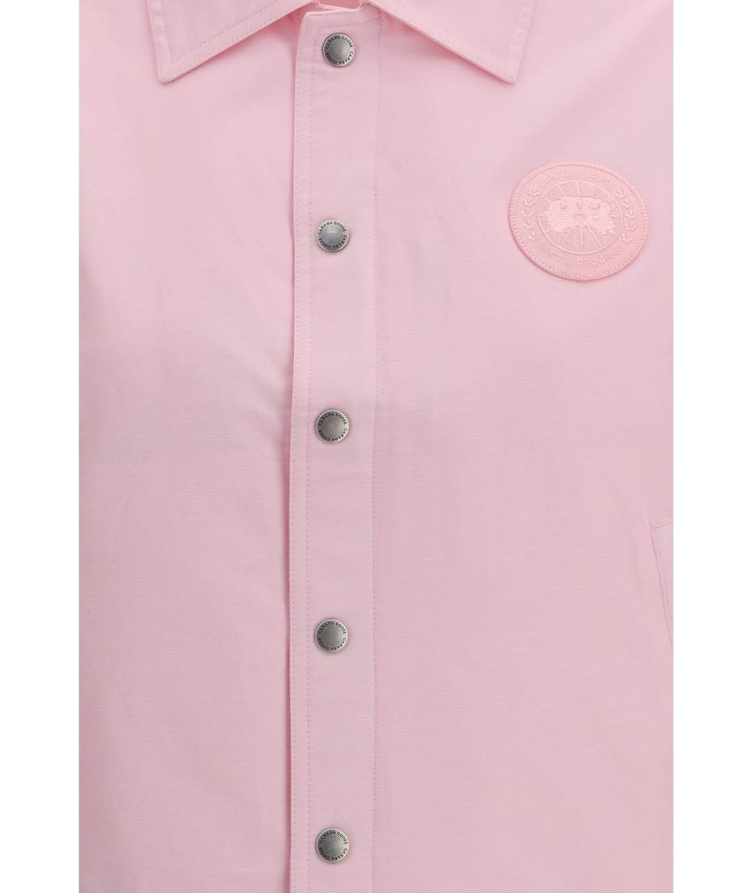 CANADA GOOSE Розовая хлопковая куртка, фото 3