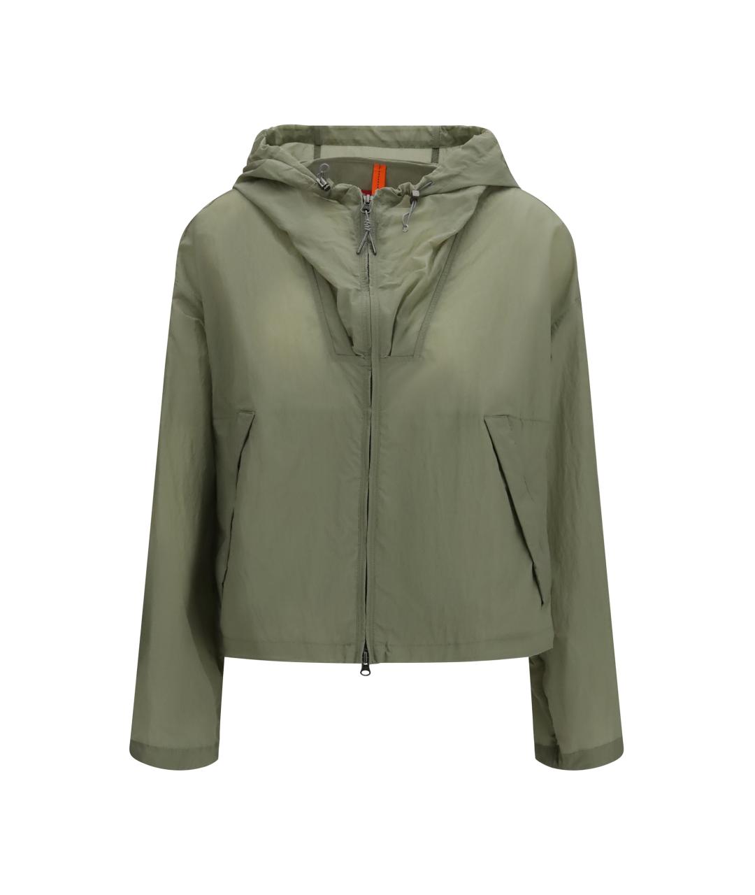 PARAJUMPERS Зеленая полиамидовая куртка, фото 1