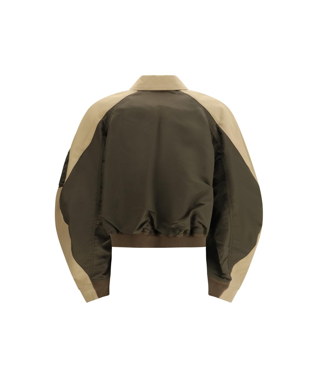 SACAI Хаки полиамидовая куртка, фото 2