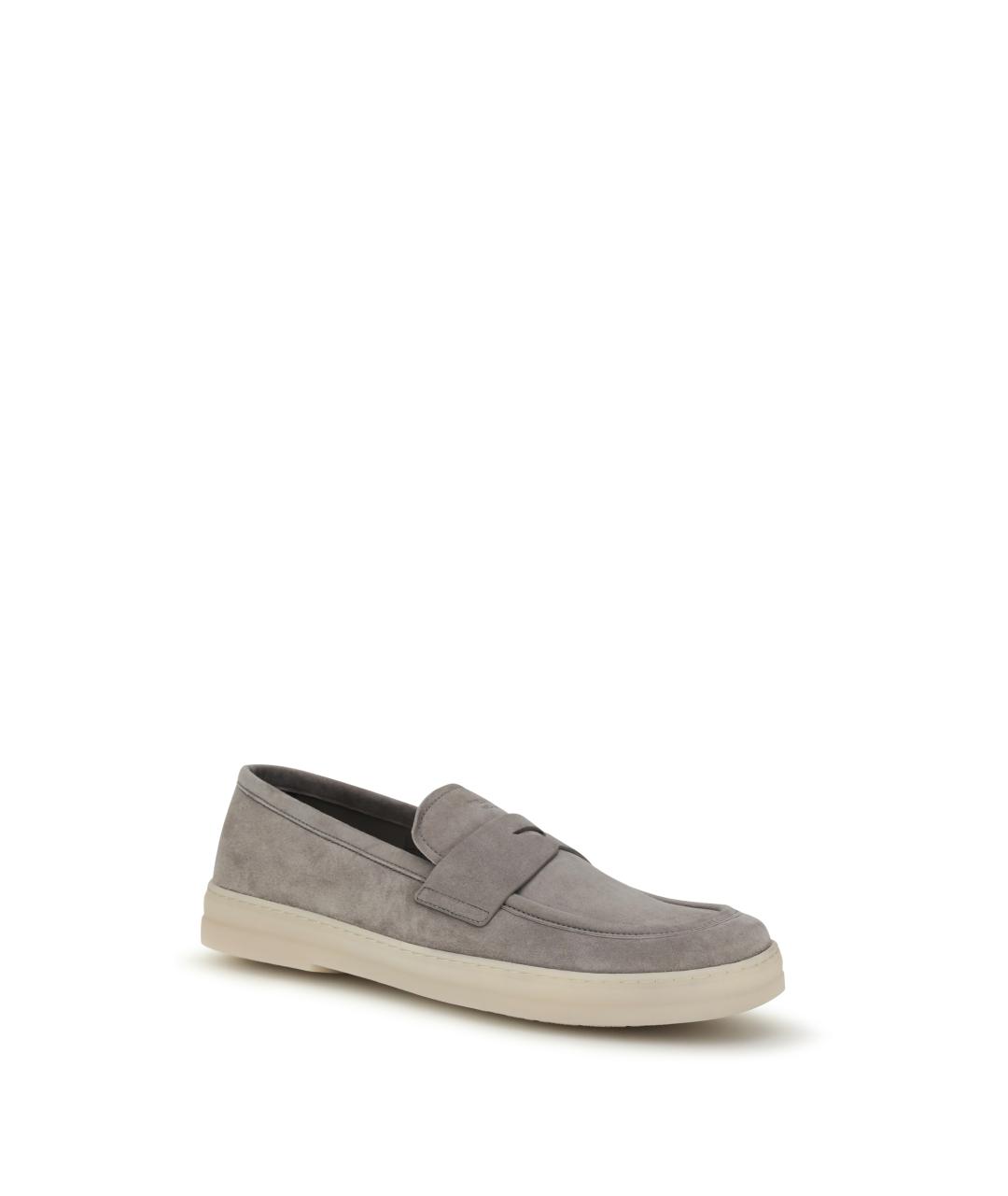 PRADA Бежевые замшевые лоферы, фото 2