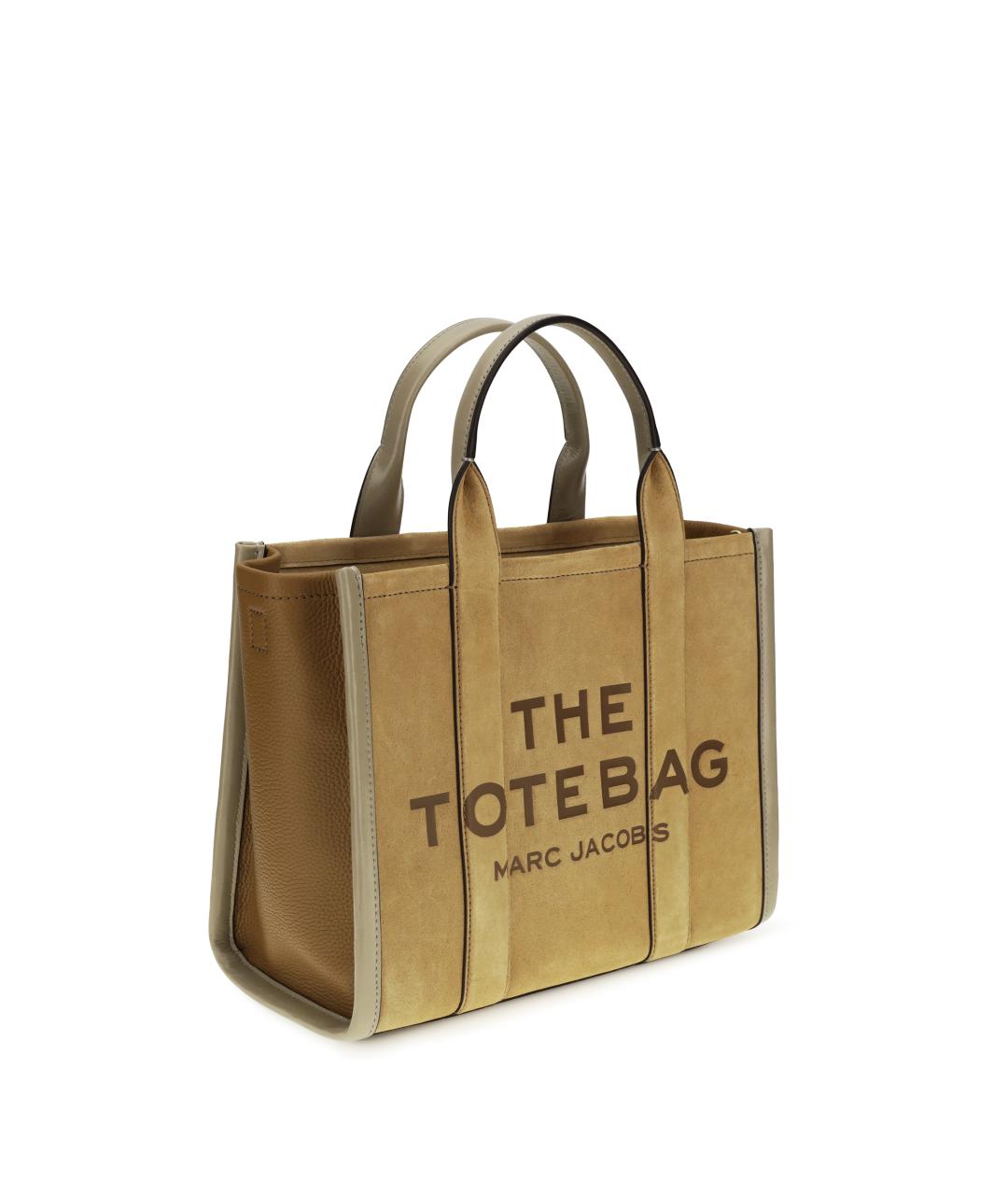 MARC JACOBS Бежевая замшевая сумка тоут, фото 2