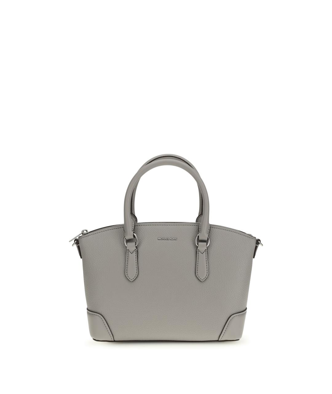 MICHAEL KORS Серая кожаная сумка тоут, фото 1