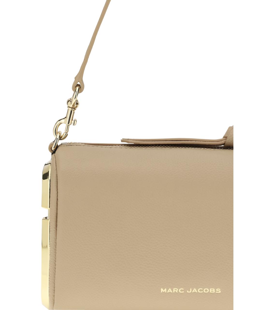 MARC JACOBS Бежевая кожаная сумка через плечо, фото 4