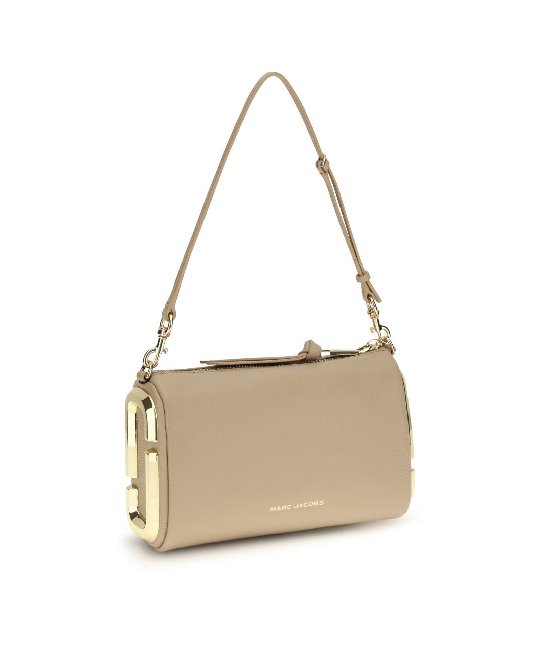 MARC JACOBS Бежевая кожаная сумка через плечо, фото 2