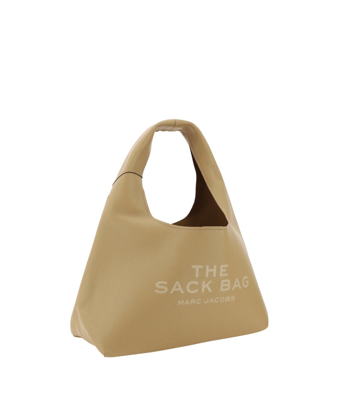 MARC JACOBS Бежевая кожаная сумка через плечо, фото 2