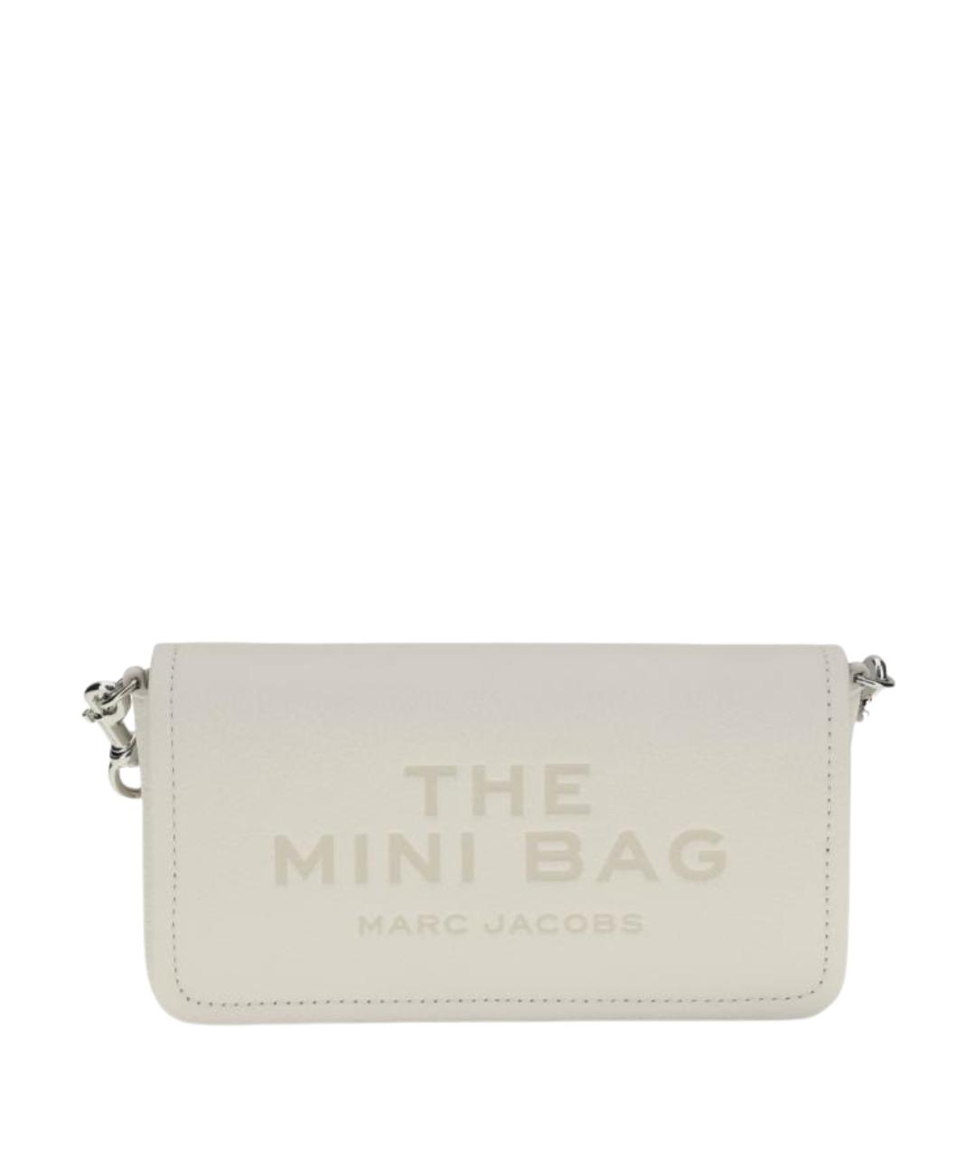 MARC JACOBS Белая кожаная сумка через плечо, фото 1
