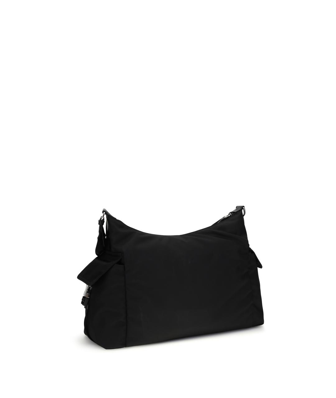 PRADA Черная синтетическая сумка на плечо, фото 3