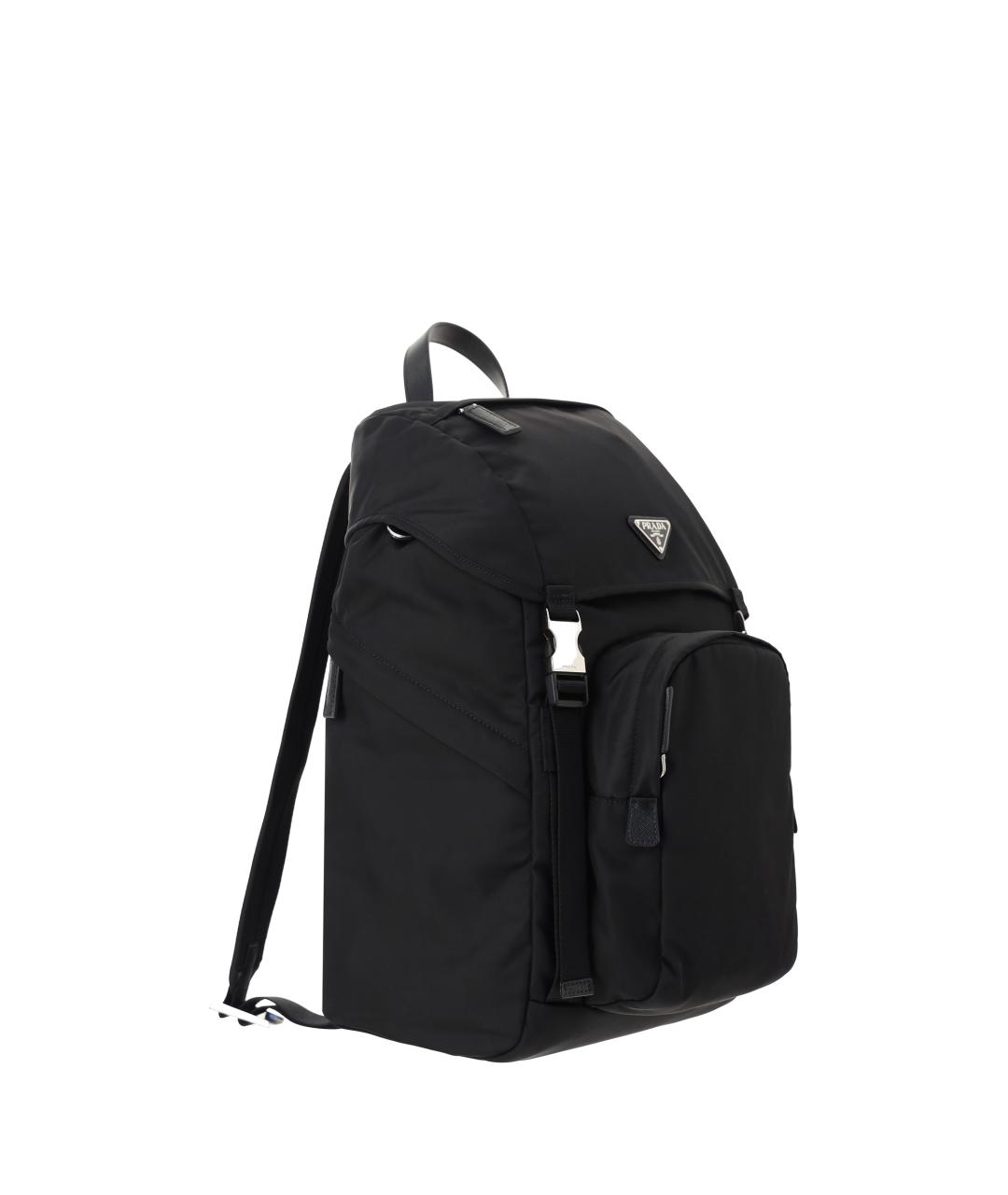 PRADA Черный тканевый рюкзак, фото 2