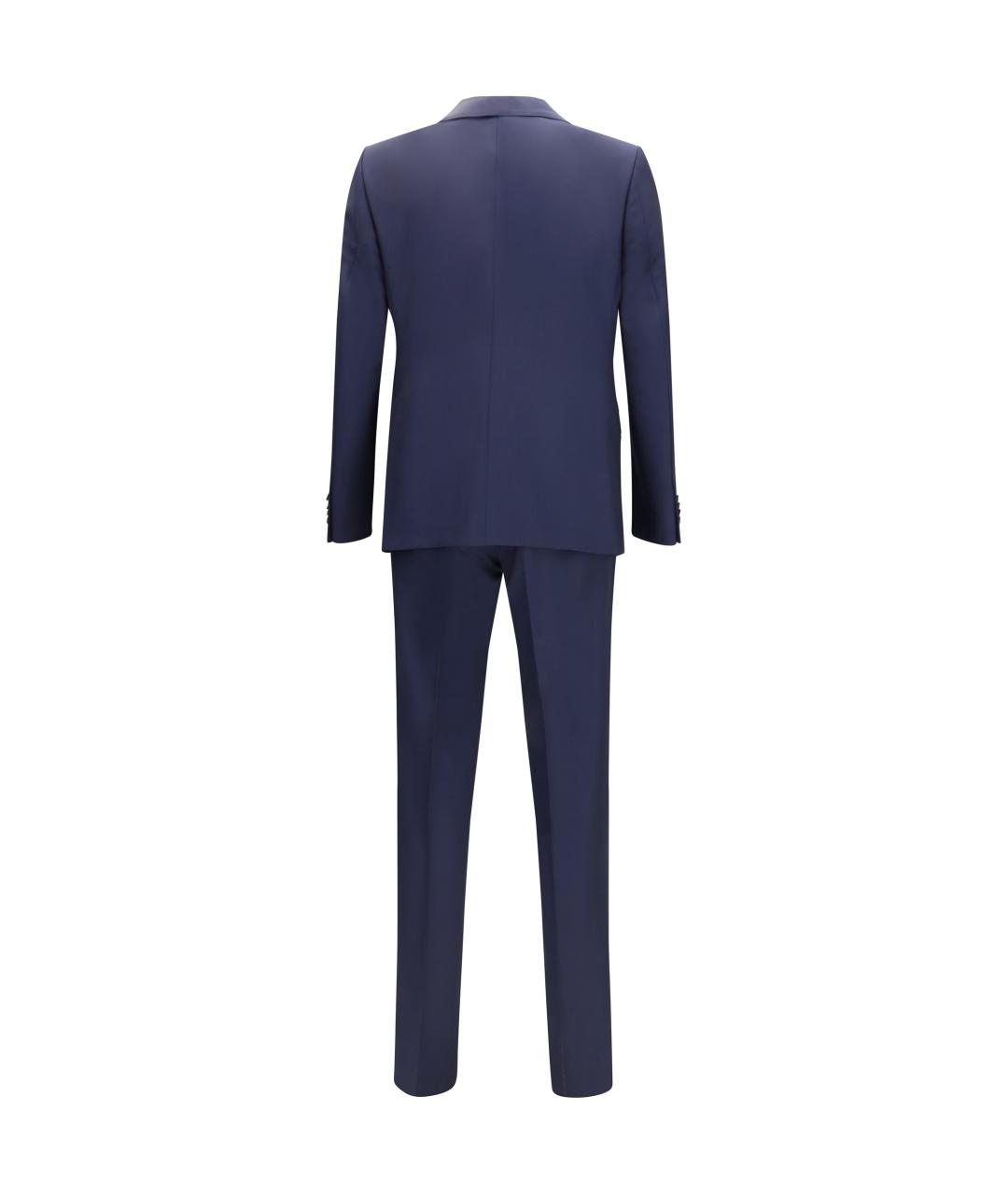 ZEGNA Синий классический костюм, фото 2