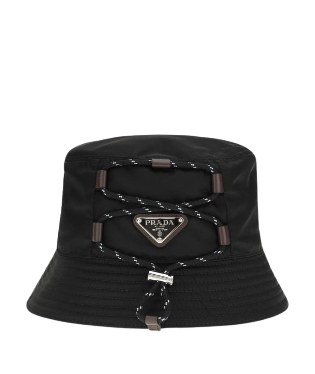 PRADA Черная шляпа, фото 1