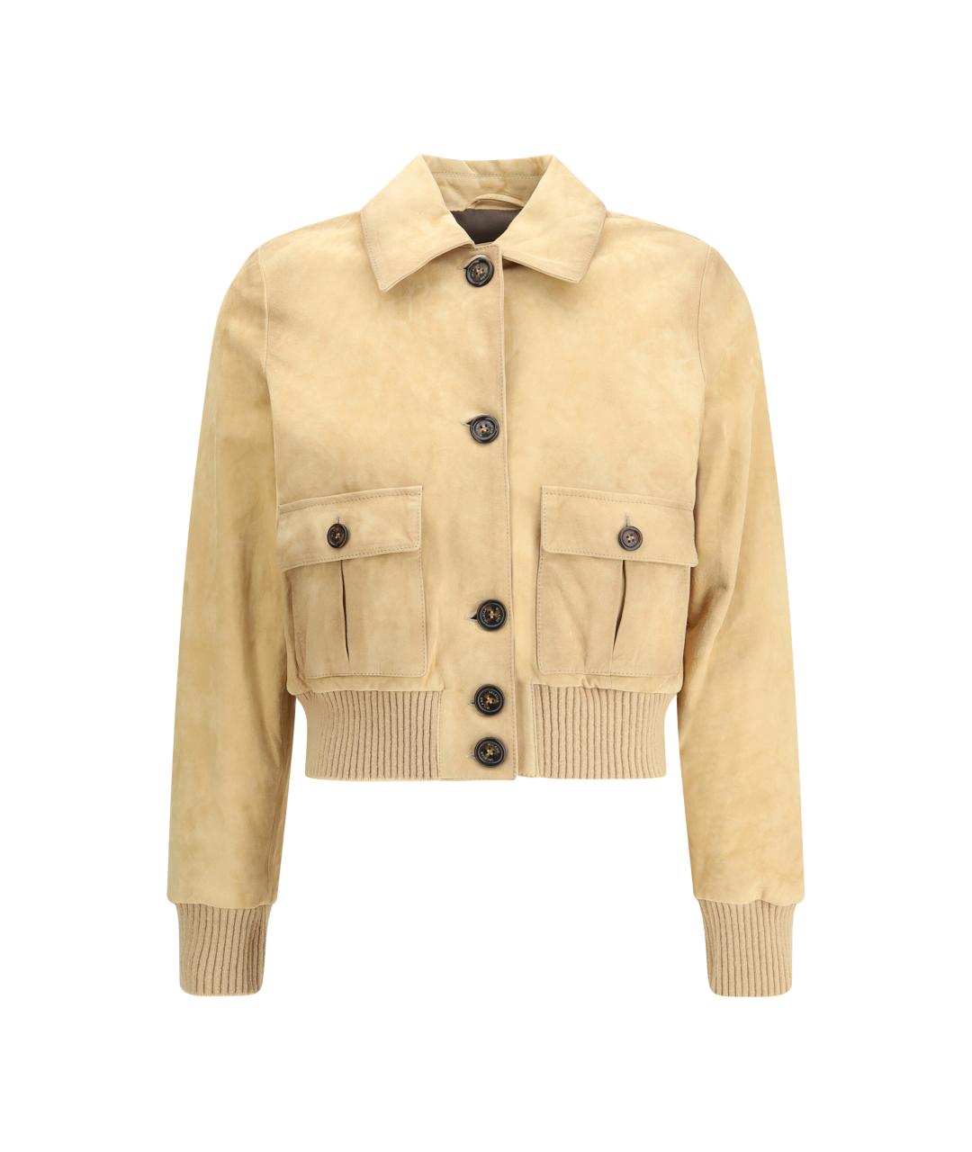 VALSTAR Бежевая замшевая куртка, фото 1