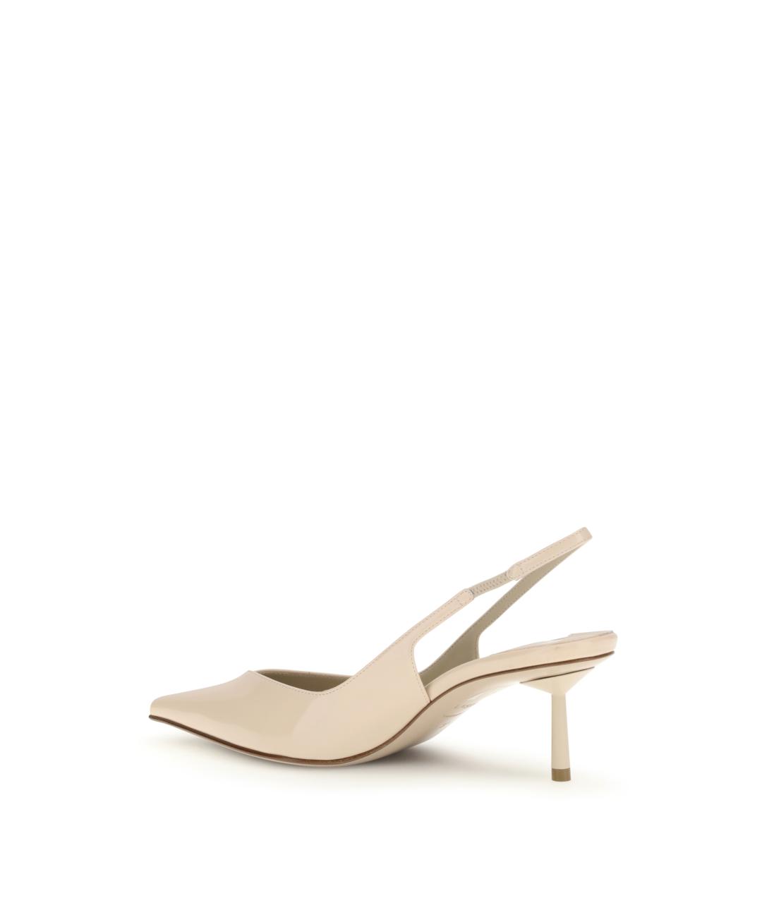 LE SILLA Бежевые кожаные туфли, фото 3